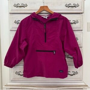 Vintage L.L. Bean Girls Rain Wind Resistant Jacket